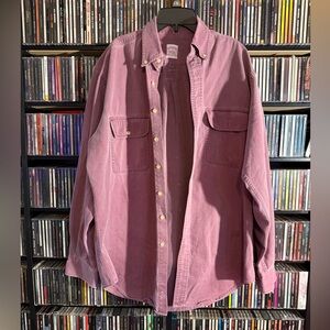 Brooks Brothers Vintage Men's Cotton Button Down Shirt Made In Hong Kong Size M